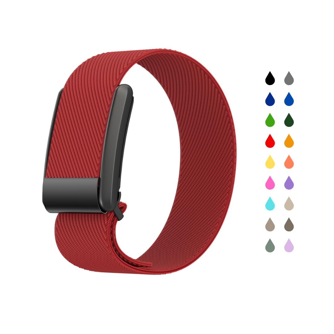 Generisch Lunar Straps Compatible with Whoop 4.0 Strap, Breathable and Adjustable Nylon Sports Strap, Ultra Light, Unisex, Nylon, No Gemstone