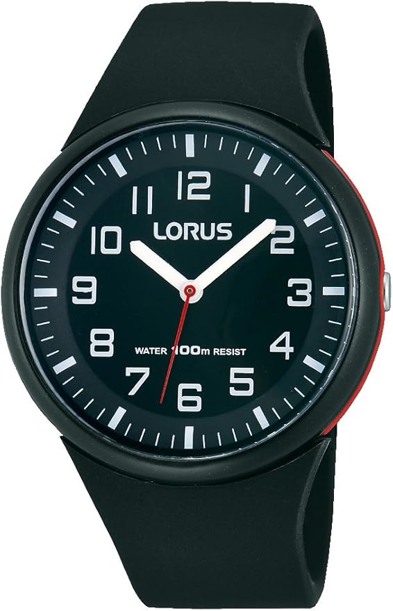 Lorus Unisex Black Watch Watches