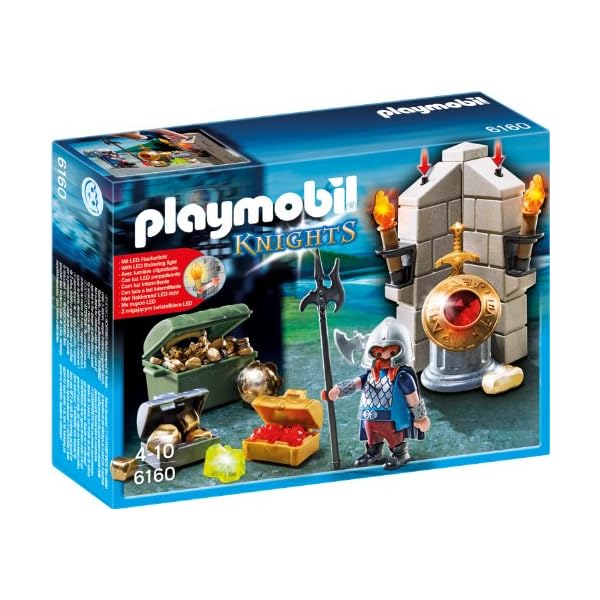 PLAYMOBIL Knights 6160 Wächter des Königsschatzes, Ab 4 Jahren