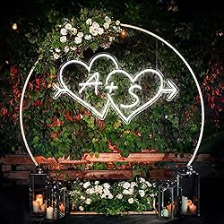 Custom Neon Name Signs for Wedding, DIDALIFE