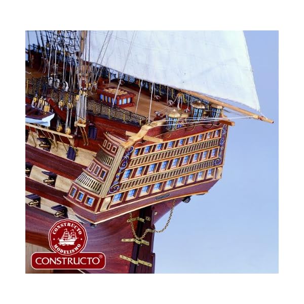 Jumbo Spiele D80833 Constructo H.M.S. Victory England XVIII Holzbausatz – Bild 4