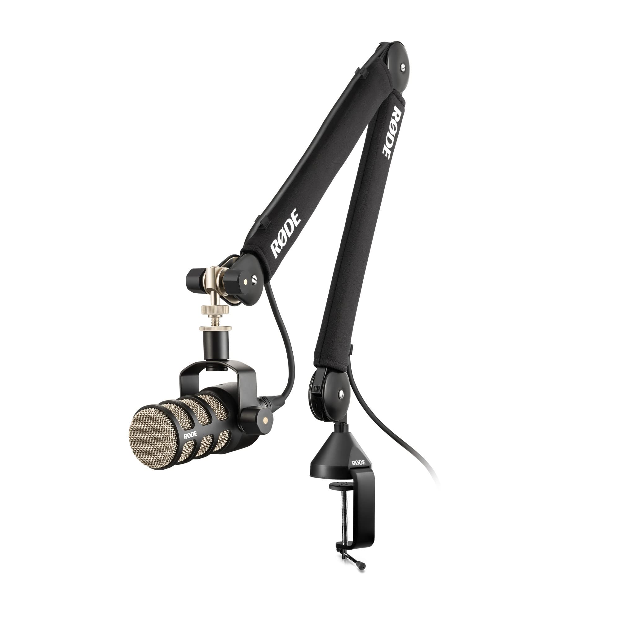 RØDE PSA1+ Professionelles Gelenkarmstativ für Studioanwendungen mit innovativem Federsystem, Neopren, Schwarz