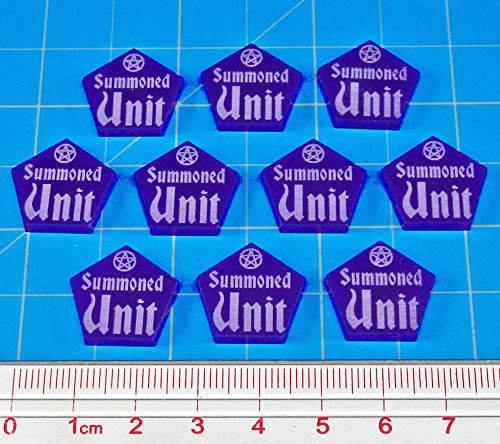 Summoned Unit Tokens, Opaque Purple (10)