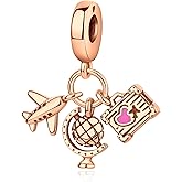 Nbsameng S925 Sterling Silver World&Travel Charms Bead Compatible for Pandora Bracelets and Necklaces, DIY Jewelry for Women, Barcelona Cathedral