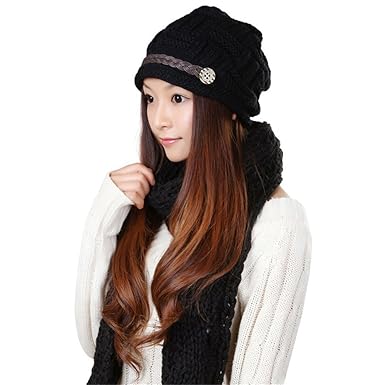 Amazon ニット帽 レディース 小顔効果 防寒 暖かい ニット帽子