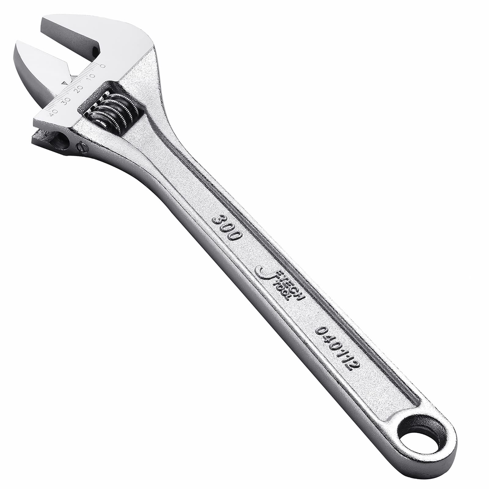 Jetech 300mm （12 Inch） Adjustable Spanner - Professional Adjustable Wrench Shifting Spanner with Large Opening