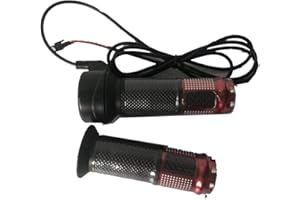NBPOWER 2019 Style Universal Voltage Twist Throttle, 24V 36V 48V 3 Wire Twist Throttle Hand Grip for Electirc Scooter Bike, for E-Bike DIY Conversion Kit Parts,Electric Bike kit.