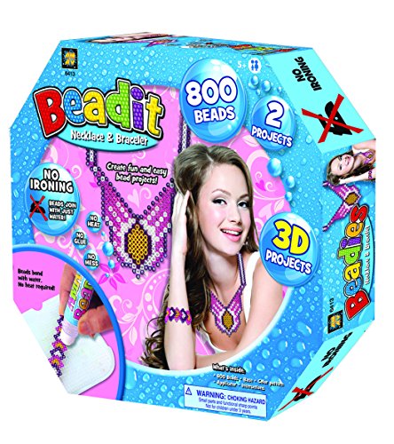 Amav toys beadies bead it necklaces and bracelet kit