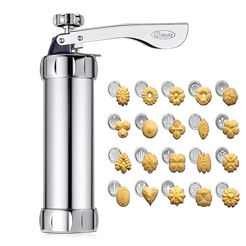 Manual Meat Mincer Grinder & Vegetable Shredder, Biscuit Machine Cookie