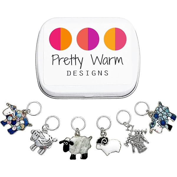 Lot De 3 Marqueurs De Point Amovibles En Forme De Chat Pour Tricot Et