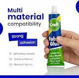 Karrma Fabric Glue 50ml for Clothes DIY Crafts Upholstery Suede Leather view 4