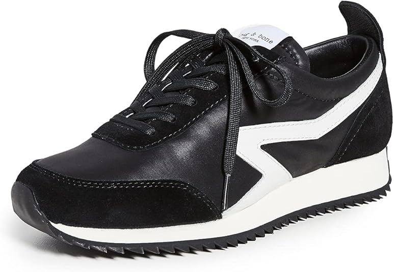 rag & bone Women's Retro Runner Sneakers black Size 5 UK Amazon.co.uk Shoes & Bags