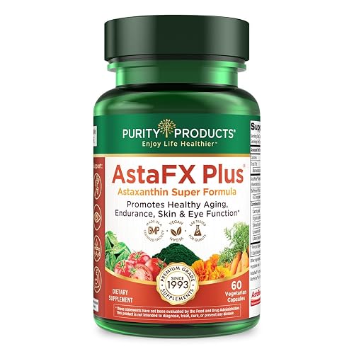 Purity Products AstaFX Plus - Astaxanthin Super Formula - 30 Day Supply ...