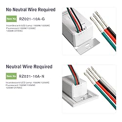 RAYZEEK 3 in 1 Motion Sensor Switch with Occupancy