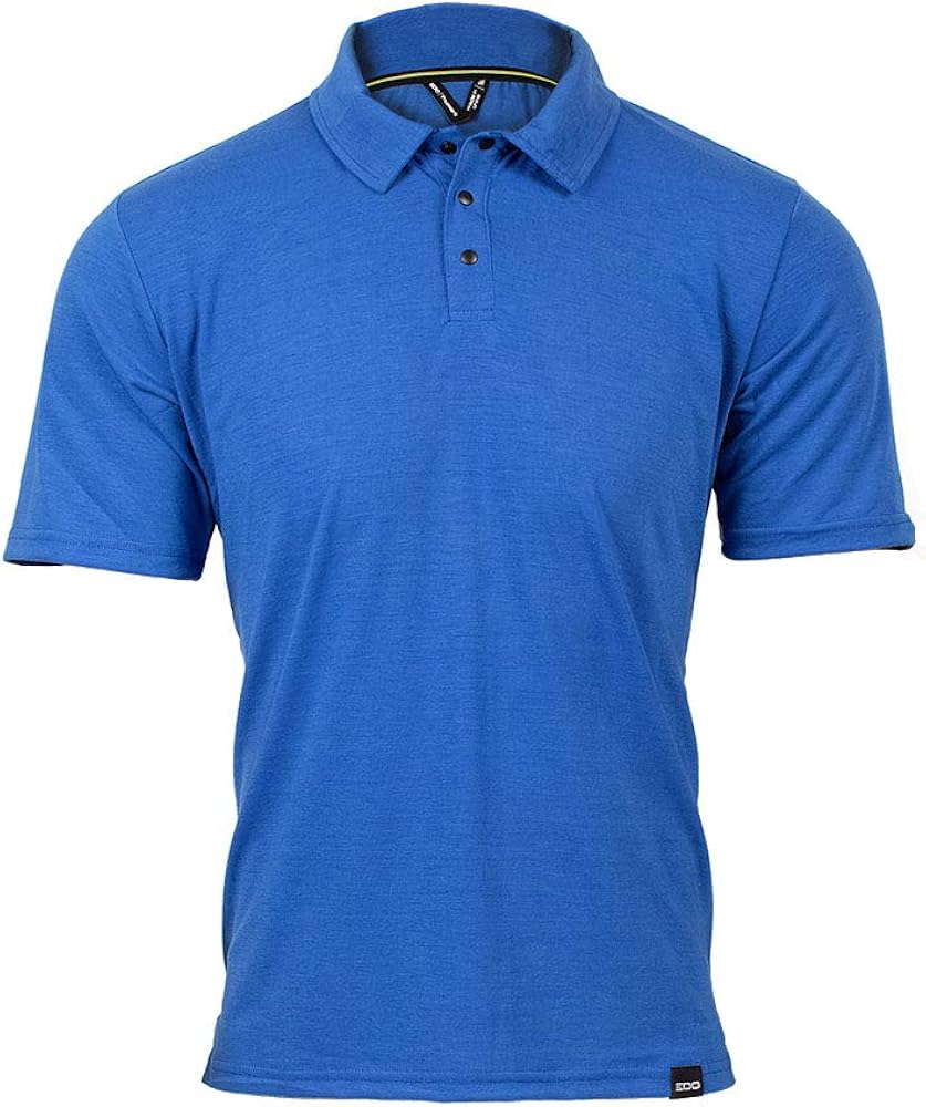 TRUEWERK Men's Work Polo Shirts - EDO WerkPolo Performance Workwear at  Men’s Clothing store