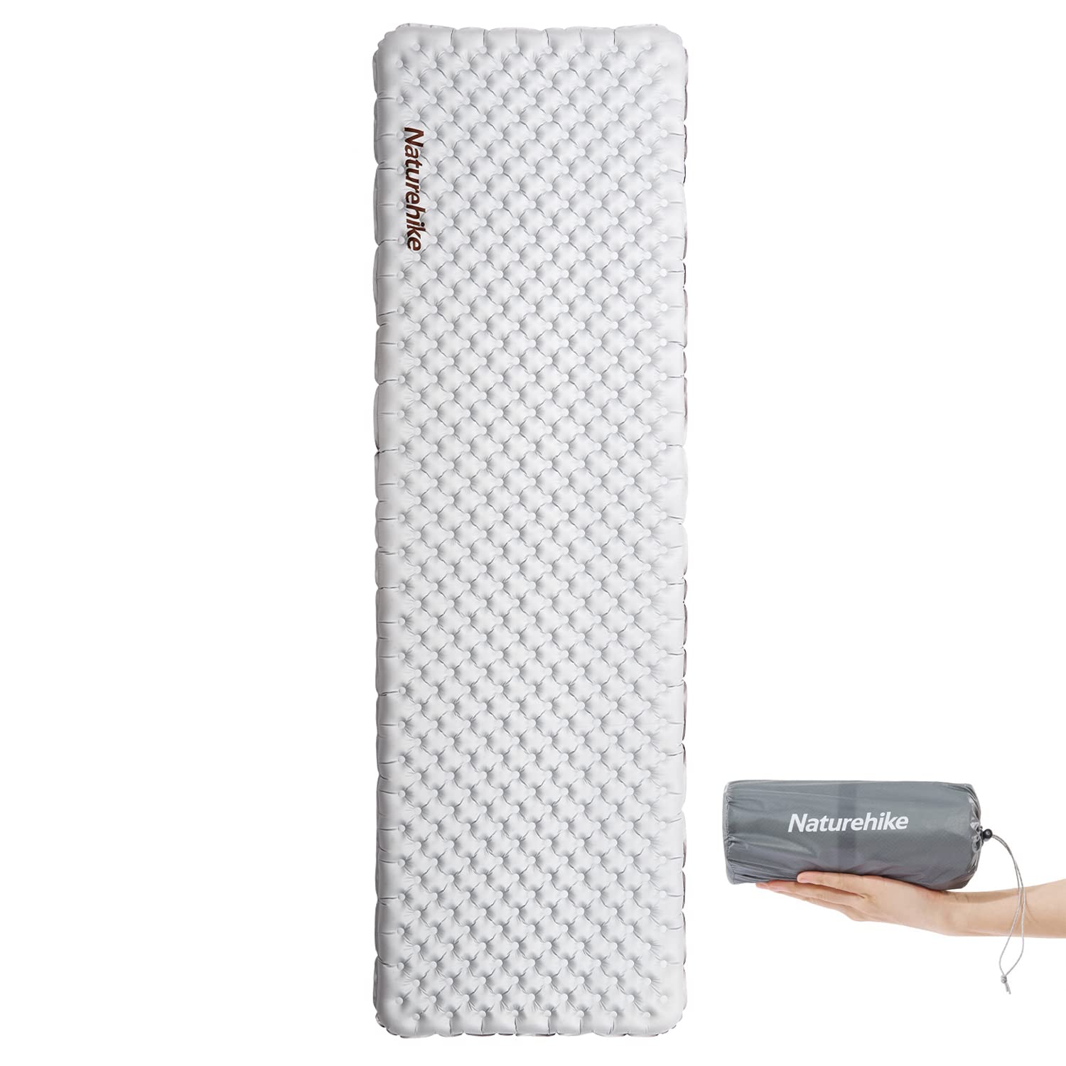 Naturehike R3.5 エアマット 長方形 シルバー ネイチャーハイクの商品画像