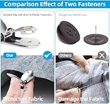 AUAUY Bed Sheet Clips 4 PCS Adjustable Straps for Mattress Fastening view 8
