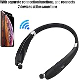 Hakeeta SX-991 Neckband Bluetooth 5.0 Headset Noise Reduction 300H Standby view 6
