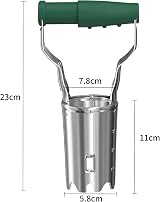 FLORA GUARD Bulb Planter Depth Mark Green Ergonomic Handle Efficient view 2