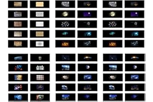 Godox AK-S Full Slide Set for Godox AK-R21 Projection Kit, 60 PCS Transparencies Collection for AK-R21