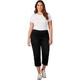 Avenue Butter Denim Straight Crop | Women's Plus Size