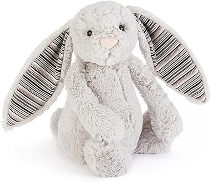 lapin jellycat gris