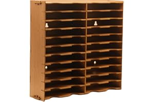 SOKIPA Ink Pad Holder,Stamping Pad Organizer Design for Stampin Up Wall Mount Painting Tray Rack for Crafts-Supply - 22 Slots