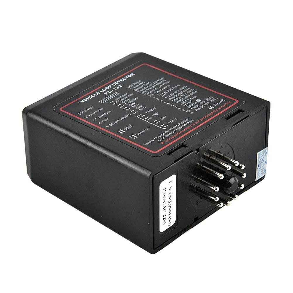 Sonew Vehicle Loop Detector, Car Park Barrier Loop Detectors Inductive Loop Sensor for Vehicle Access