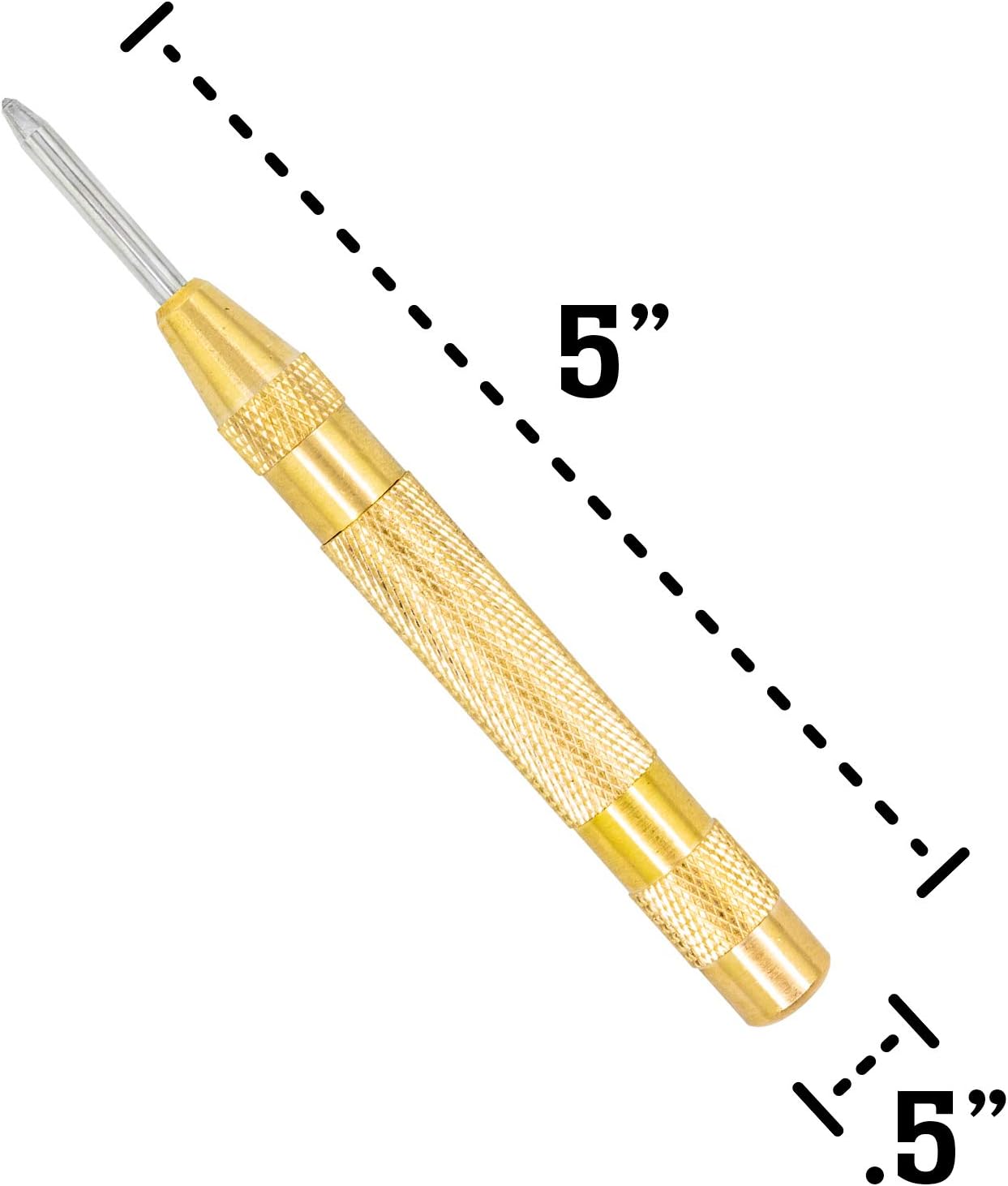 Firefighter LINE2design Brass Window Punch Automatic Heavy Duty