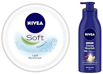 nivea soft light moisturiser with vitamin e