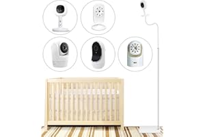 AISVAN Baby Monitor Floor Stand Compatible with Infant Optics, Nanit Pro, Owlet Cam/Cam 2 Baby Monitor, Adjustable Height 67",Also fit for Cameras with 1/4 Thread Connection,Universal Baby Camera Stand