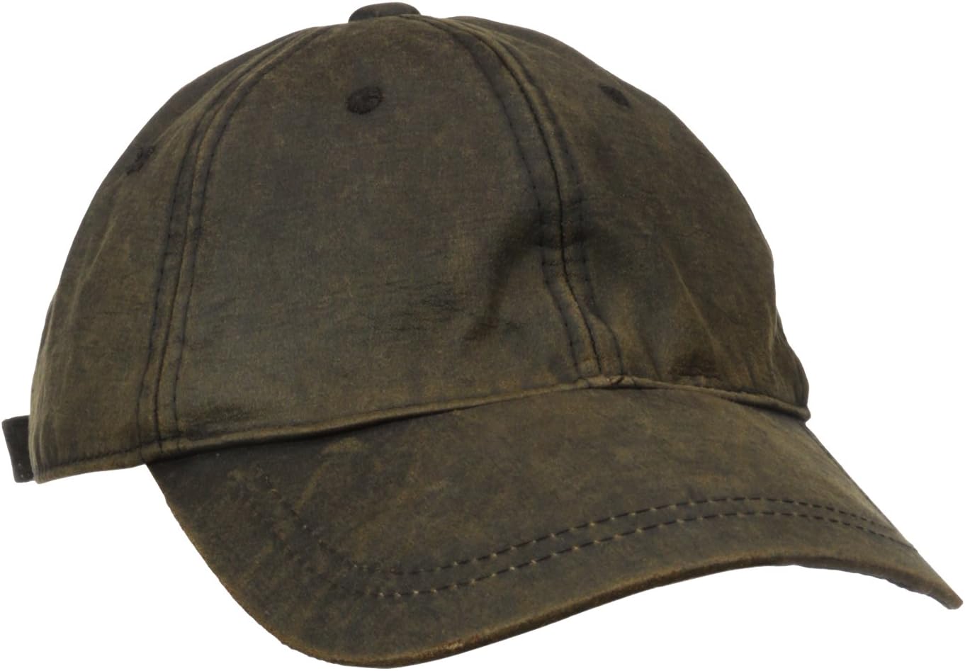 Co. Men's Distressed Wax Cloth Ball Cap with Adjustable Strap