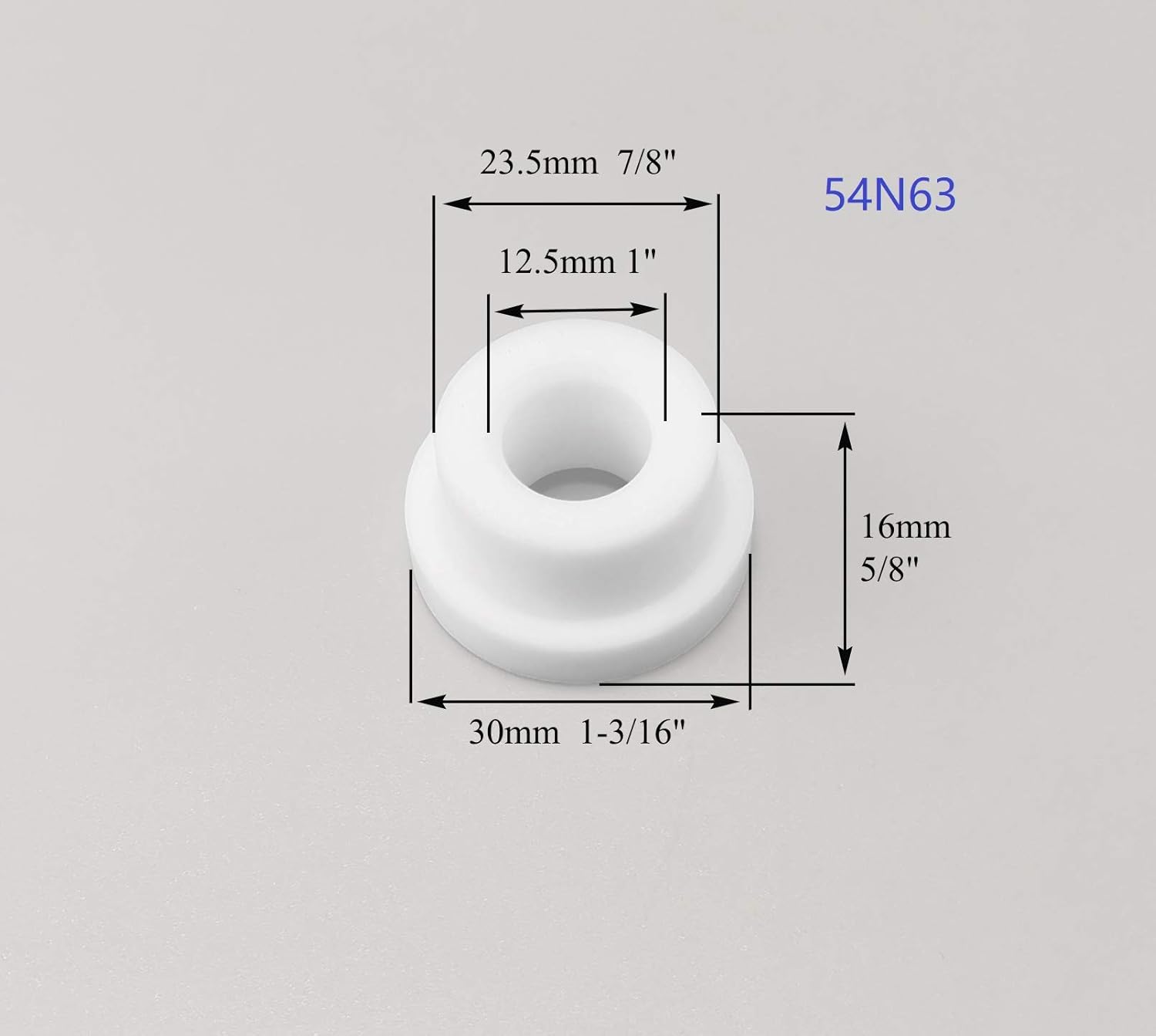 TIG Large Diameter Gas Lens Collet Kit 45V116 (1/16") 45V64 (3/32") 995795 (1/8") Ceramic Cup 57N75 6# 3/8" 57N74 8# 1/2" 53N88#10 5/8" 53N87#12 3/4" For WP 17 18 26 TIG Welding Torch 14pcs - - 