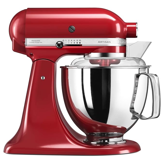 Kitchenaid Küchenmaschine Artisan 4, 8L Empire Rot
