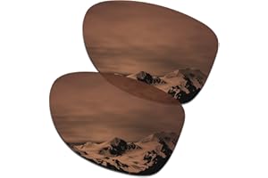 SmartVLT Women's Replacement Lenses/Nosepieces for Oakley Tie Breaker OO4108 Sunglass - More Options