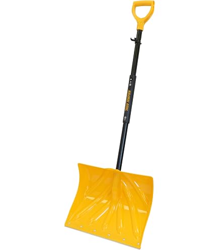 Amazon.com: MSR Operator D-Handle Snow Shovel Red : Patio, Lawn