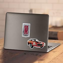 Chevy Camaro Vintage Car Logo GM T Shirt & Stickers