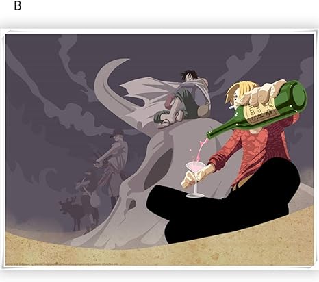 Amazon Co Jp 漫画アニメワンピースサウロンエースルフィchoba木製パズルの誕生日giftpuzzle 1500p D 6 30 Color B Size 1500p ホーム キッチン