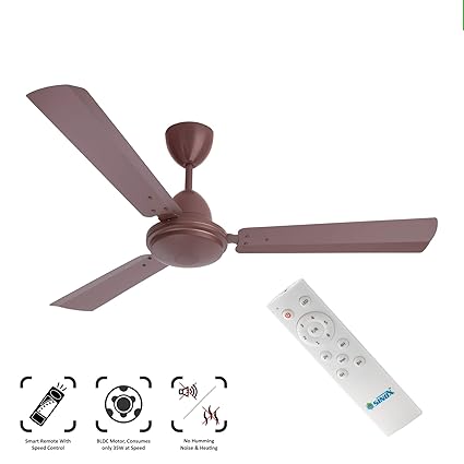 Buy Sinox Hybrid Dual Input 12v Dc 230v Ac Bldc Ceiling Fan With