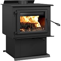 Amazon.com: Century Heating - FW3500 on Pedestal Extra Large EPA 2020 certified  Wood Stove - 2,700 sq. ft. - 110,000 BTU/h, Model# CB00024 : Home u0026 Kitchen