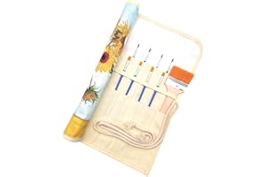 Funny live Paint Brush Holder Art Supplies, Artist Paint Brush & Storage Organizer Roll-Up Case Bag, Protect Acrylic Oil Wate