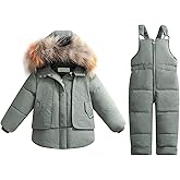 Baby Boy Snowsuit Winter Clothes Toddler Snow Pants And Jacket Kids Girls Coats