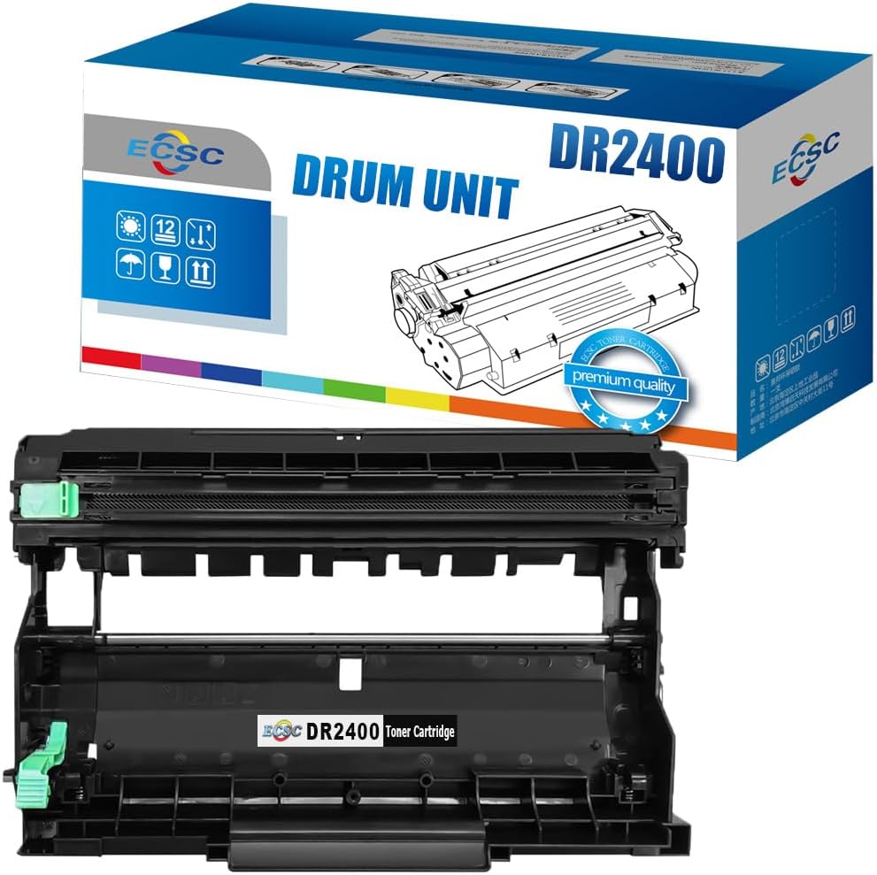 ECSC Compatible Drum Unit for Brother DR2400 DCP-L2510D HL-L2310D MFC-L2710DW