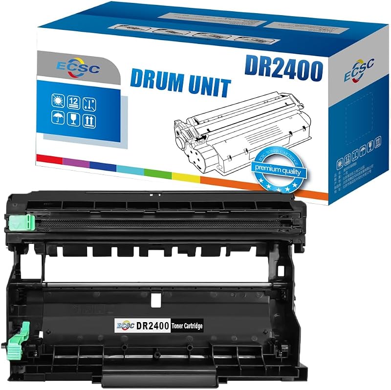 ECSC Compatible Drum Unit for Brother DR2400 DCP-L2510D HL-L2310D MFC-L2710DW