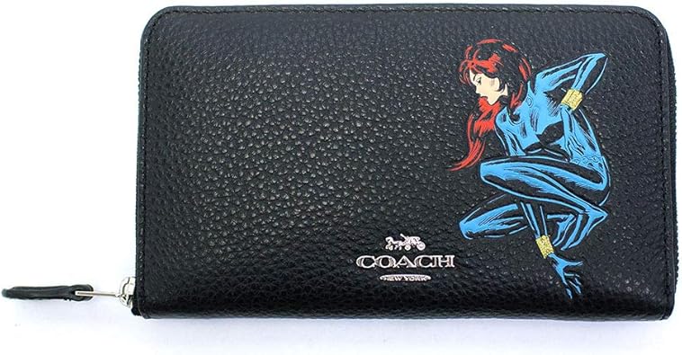 Amazon Coach コーチ 財布 二つ折り財布 ラウンドファスナー メンズ 限定 マーベル Marvel ブラックウィンドウ Black Widow コラボ ブランド ブラック 2646 並行輸入品 財布 Amazon Coach コーチ 財布 二つ折り財布 ラウンドファスナー メンズ 限定 マーベル Marvel ブラックウィンドウ Black Widow コラボ ブランド ブラック 2646 並行輸入品 財布
