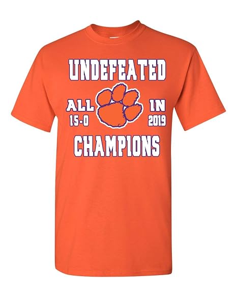 T Shirt Jerks Tigers 2019 National Champions Undefeated T Shirt