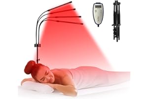 Shyineyou Red Light Therapy for Body, 80LEDs 660nm ＆ 850nm Infrared Therapy with Stand (15"-60"), Red Light Therapy for Face, Body, Pain at Home