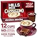 Hills Bros Double Mocha Cappuccino, Single Serve Cups, 12 Count