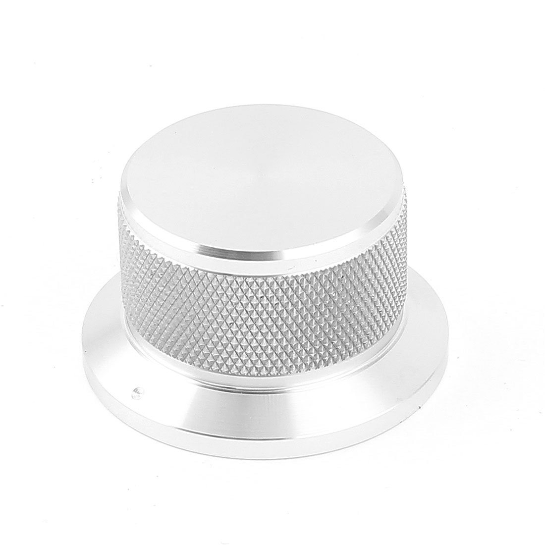 uxcell a15020500ux0447 CNC Machined Aluminum Alloy Potentiometer Control Knob, 6 mm Hole, 44 mm