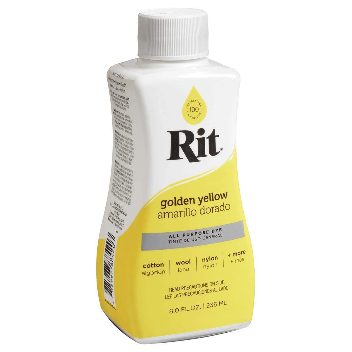 Rit Liquid Fabric Dye Golden Yellow 236ml — image 1